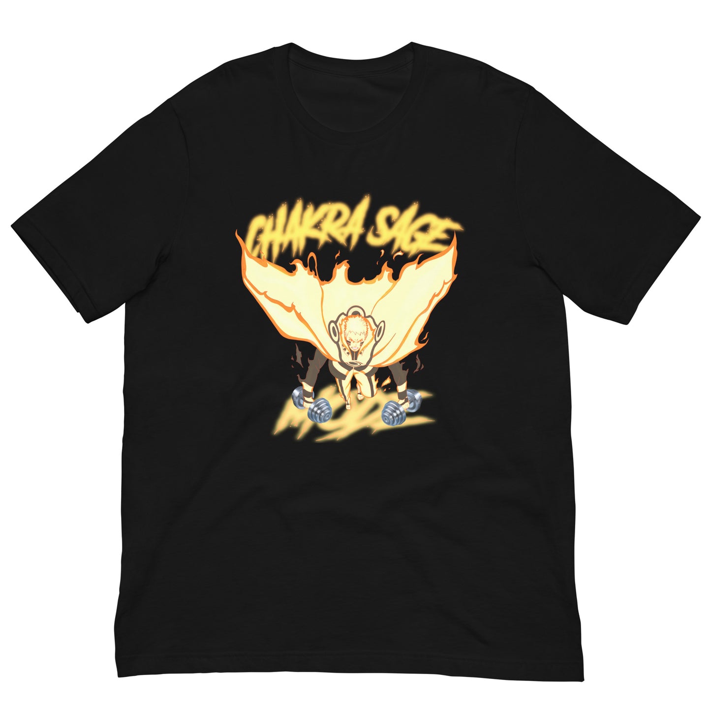 Chakra Sage Mode Unisex t-shirt