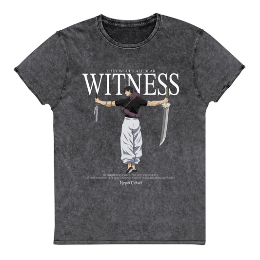 WITNESS Denim T-Shirt